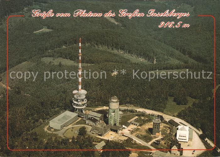 Brotterode Fliegeraufnahme Berggasthof Stadt Gotha