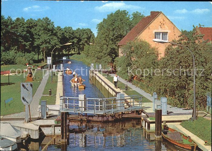 Wendisch Rietz Scharmuetzelsee Schleuse