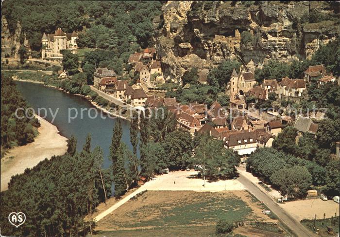 La Roque-Gageac Fliegeraufnahme