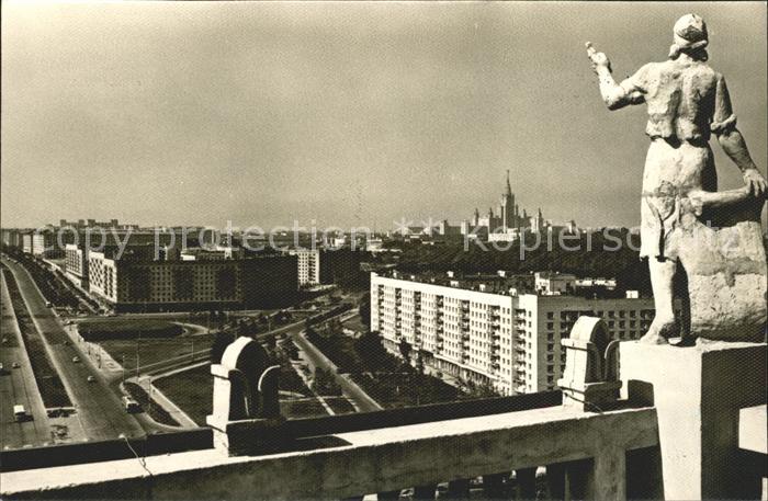 Moskau Moscou Leninprospekt