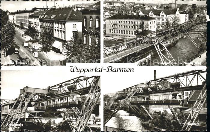 Barmen Wuppertal Schwebebahn