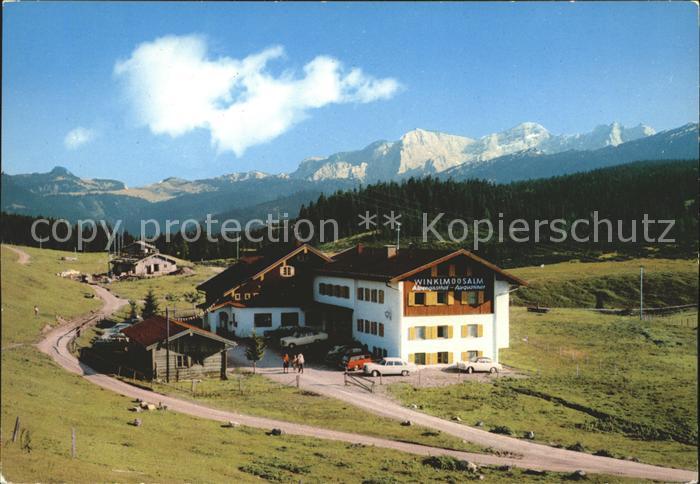 Reit Winkl Winklmoos Restaurant mit Loferer Steinberge