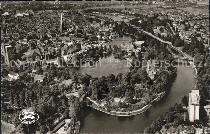 LueBECK  CITY Fliegeraufnahme