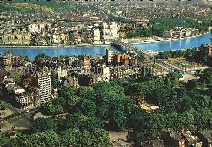 Liege Luettich Fliegeraufnahme