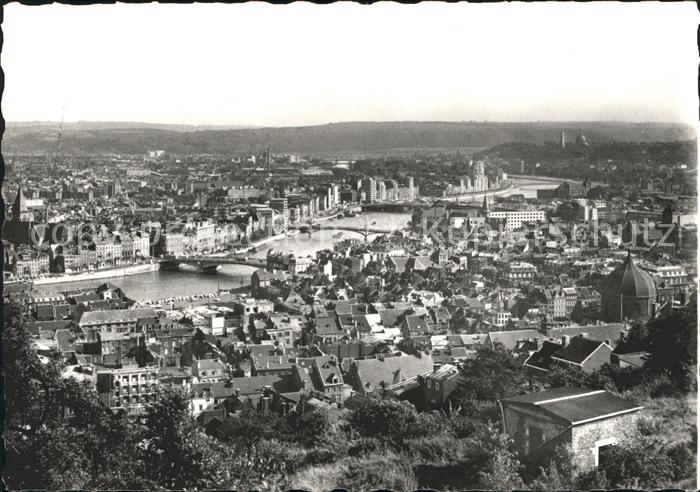 Liege Luettich mit Flusspartie