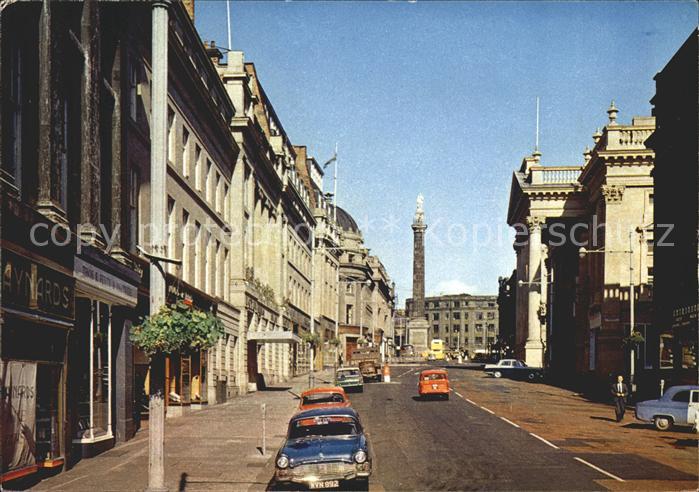 Newcastle On Tyne United Kingdom Grey Street