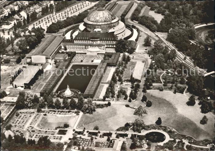 HANNOVER  CITY Fliegeraufnahme Stadthalle