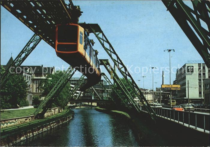 Barmen Wuppertal Schwebebahn am Neuen Weg