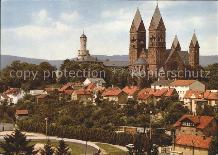 Bad Homburg Schloss und Erloeserkirche
