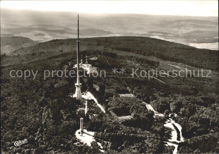 Dannenfels Fliegeraufnahme Donnersberg-Gipfel Ludwigsturm Fernsehturm
