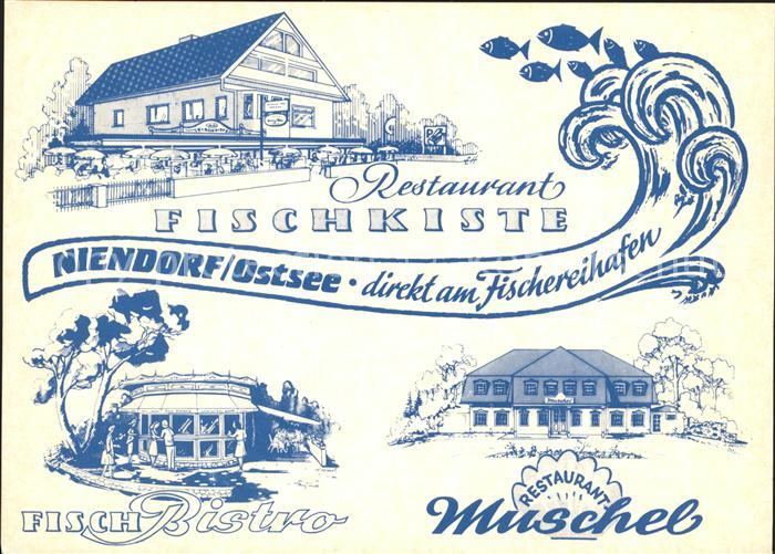 Niendorf Ostseebad Restaurant Fischkiste Muschel