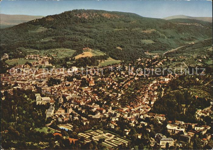BADEN-BADEN BW Fliegeraufnahme