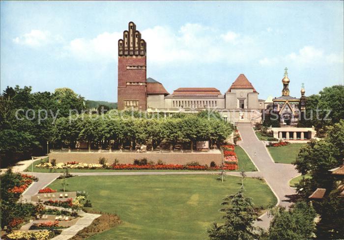 Darmstadt Kuenstlerkolonie Russische Kapelle Hochzeitsturm
