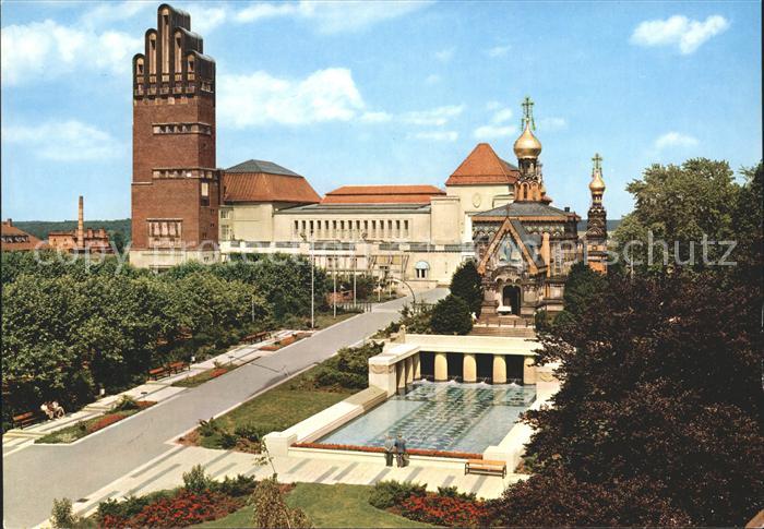 Darmstadt Kuenstlerkolonie Russische Kapelle Hochzeitsturm