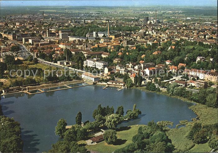 Darmstadt Fliegeraufnahme Am Grossen Woog