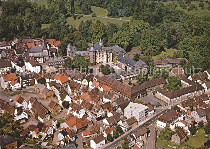 Laubach Hessen Fliegeraufnahme Am Naturpark Vogelsberg