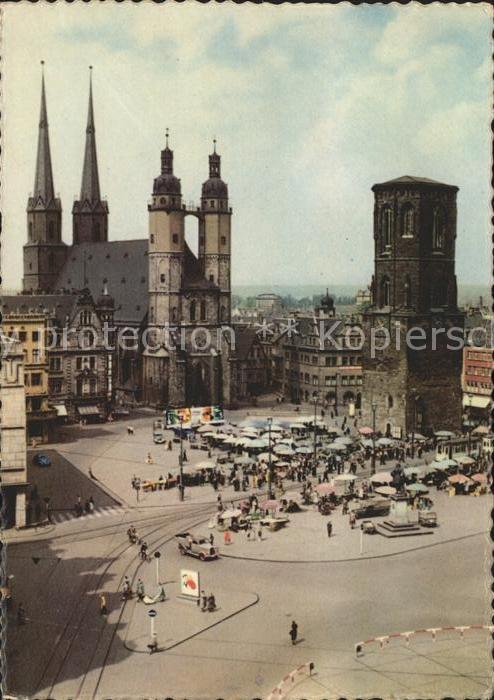 Halle Saale Markt