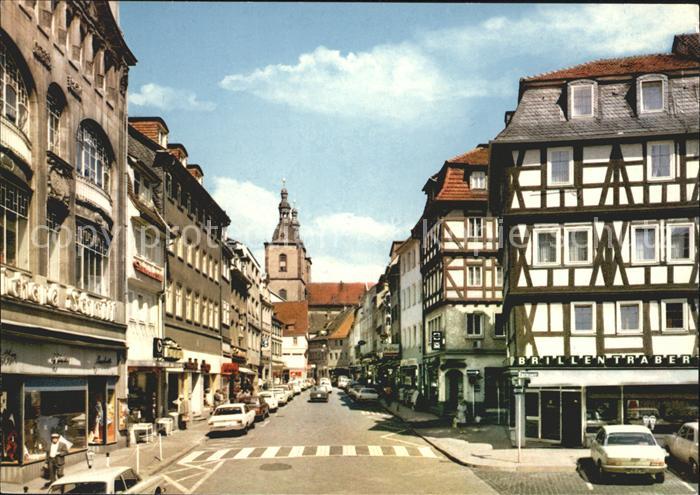 FULDA Hessen Barockstadt Marktstrasse