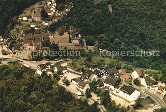 Solingen Fliegeraufnahme Schloss Burg an der Wupper