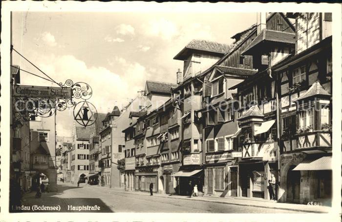 Lindau Bodensee Hauptstrasse Gasthaus zum Suentzen