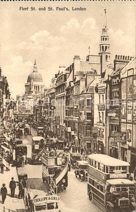 London St Fleet St Pauls