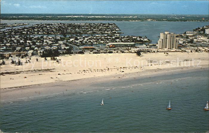 St Petersburg Florida Treasure Island Boca Ciega Bay