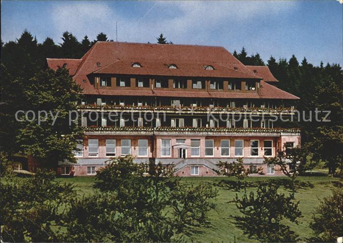 Rodt Lossburg Sanatorium Hohenrodt