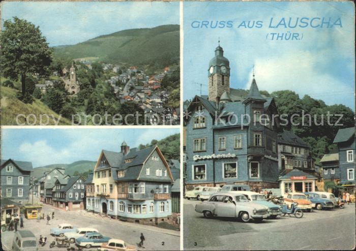 Lauscha Marktplatz Kulturhaus