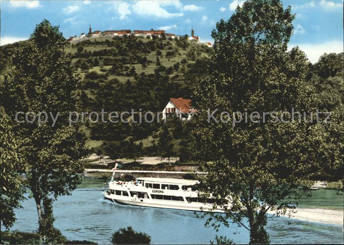 Heidelberg Neckar Personenschiffahrt Fahrgastschiff Europa