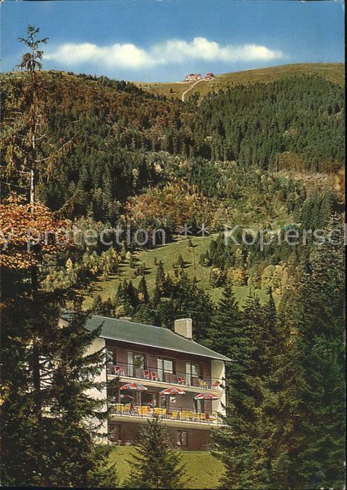 Multen Belchen Cafe Pension Jaegerstueble