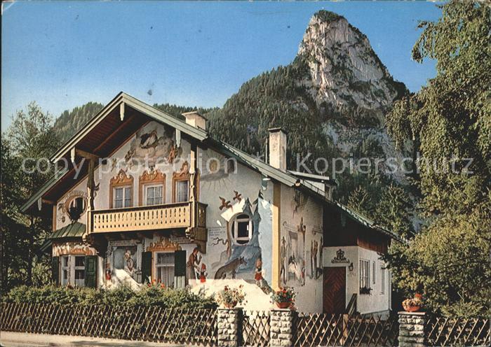 OBERAMMERGAU Bayern Rotkaeppchen Haus Kofel