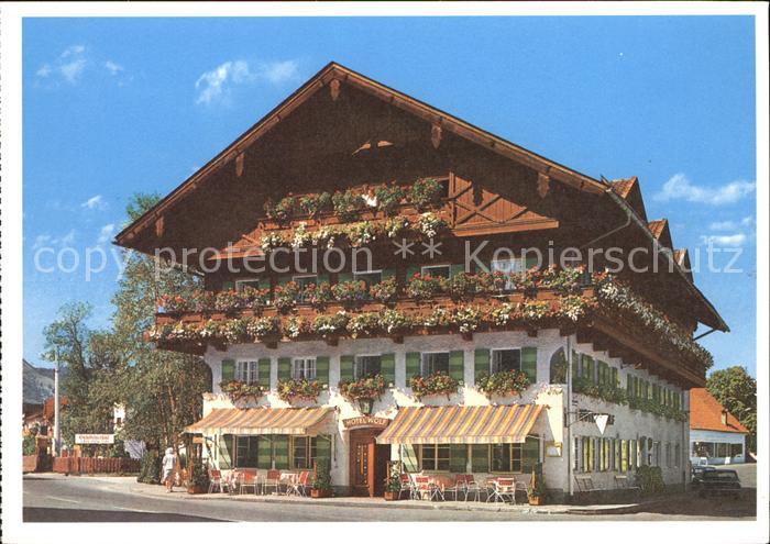 OBERAMMERGAU Bayern Hotel Wolf