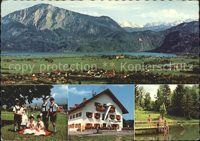 Grossweil Schlehdorf Kochelsee Jochberg Karwendelgebirge Walchenseekraftwerk