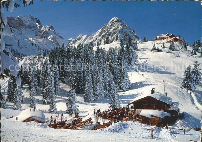 Kreuzeck Kreuzalm Kreuzeckhaus Zugspitze Waxenstein