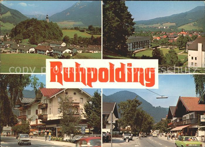 Ruhpolding Bayern Teilansichten Strassenansichten