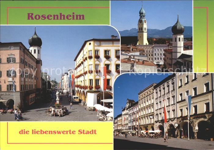 Rosenheim Bayern Teilansichten