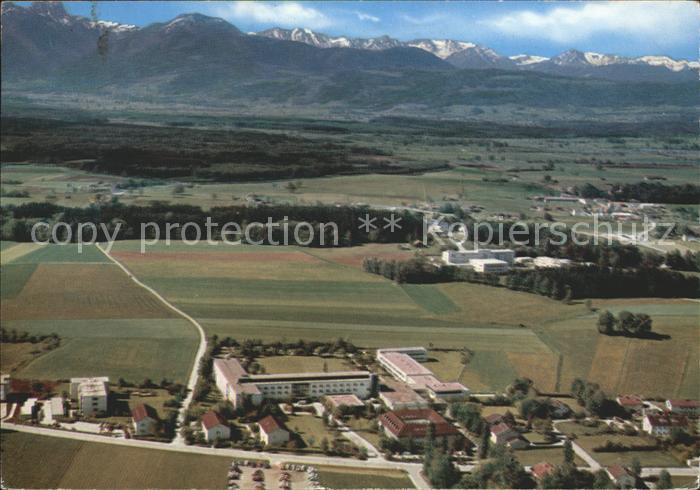 Bad Aibling Kurklinik Wendelstein Fliegeraufnahme