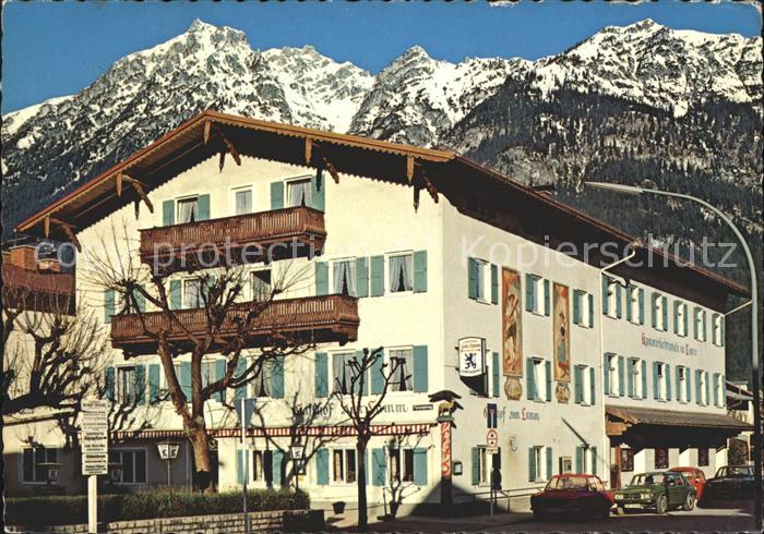 GARMISCH-PARTENKIRCHEN Bayern Gasthof zum Lamm Marien Platz