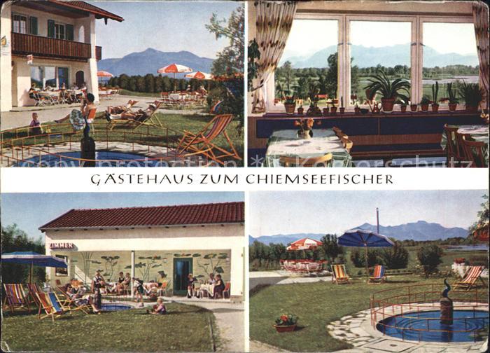 Grabenstaett Chiemsee Gaestehaus zum Chimseefischer