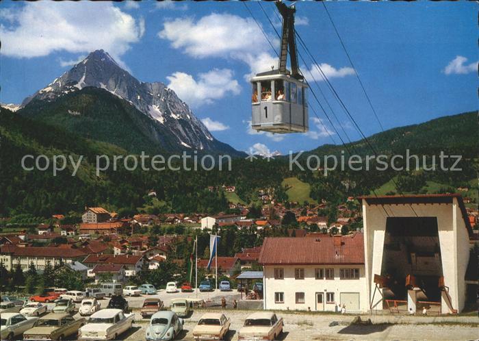 Mittenwald Bayern Wettersteinspitze Talstation Karwendelbahn