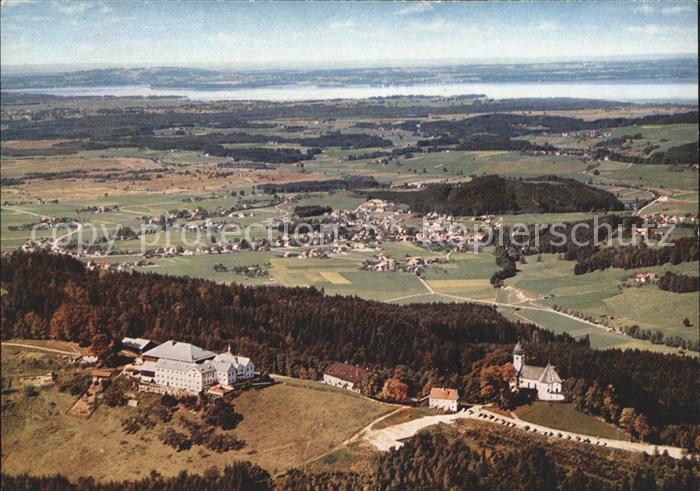 Maria Eck Fliegeraufnahme Kloster Wallfahrtskirche
