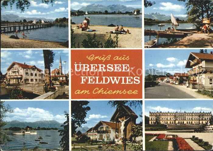 Feldwies Bruecke Segelboot Strand