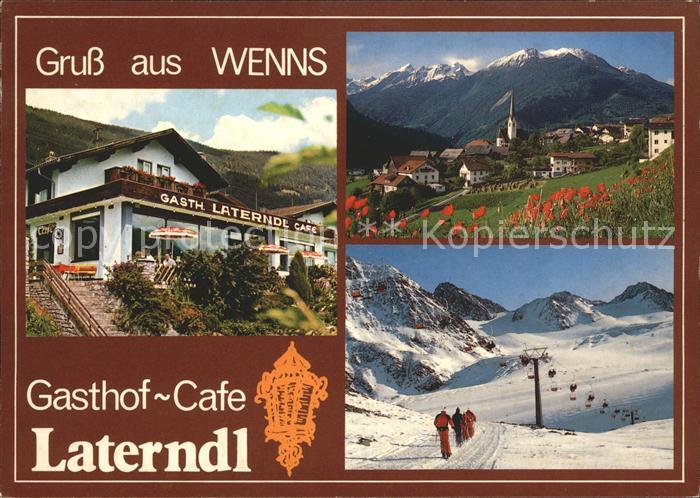 Wenns Pitztal Tirol Gasthof Cafe Laterndl Sessellift