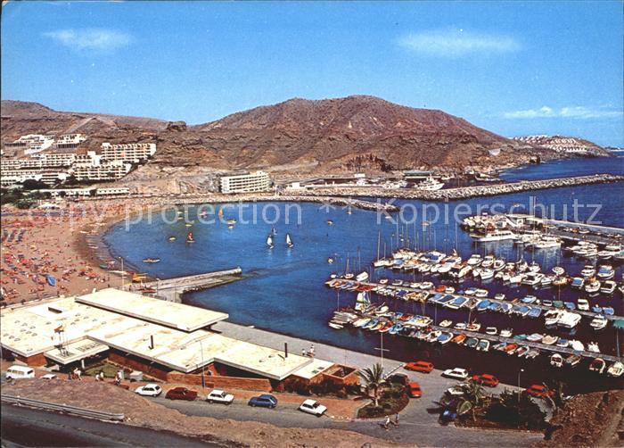 Gran Canaria Muelle deportivo playa Puerto Rico