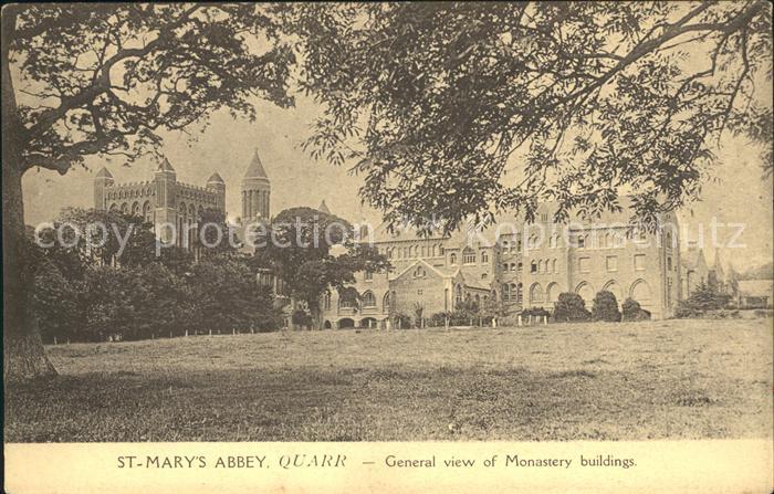 Quarr St Mary Abbey Monastery buildings
