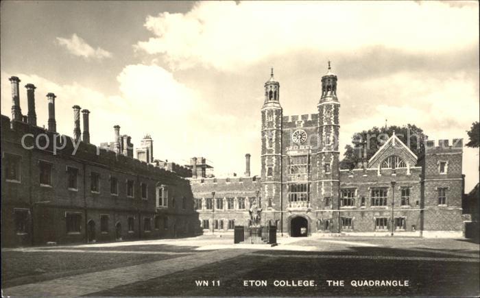 Windsor Berkshire Eton College Quadrangle