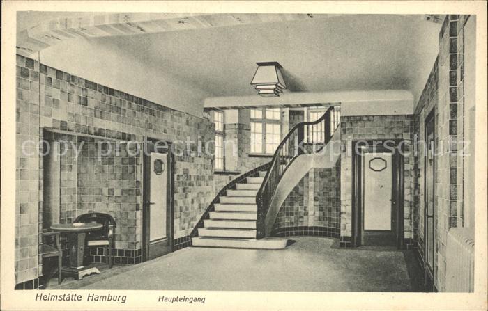 HAMBURG  CITY Heimstaette Haupteingang