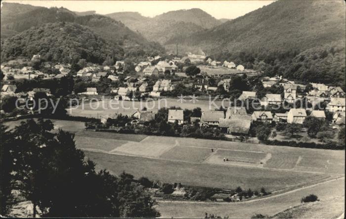 Ilfeld Suedharz Ortsansicht