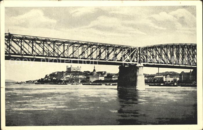 Bratislava Pressburg Pozsony Dunajsky most