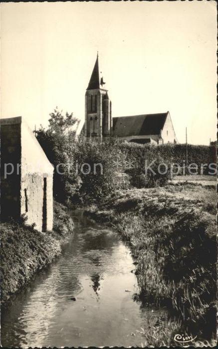 Milly-la-Foret Eglise riviere